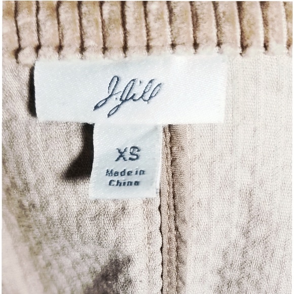 J. Jill tan corduroy jacket - Picture 5 of 5